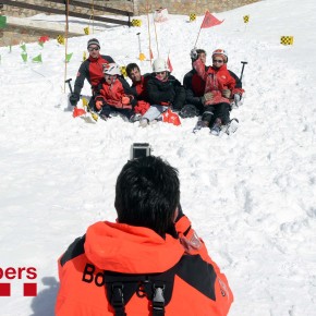 La neu és l'escenari de la primera fotografia del calendari 2014 La neu és l'escenari de la primera fotografia del calendari 2014
