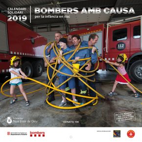 Invitació a la presentació del Calendari Bombers amb causa 2019